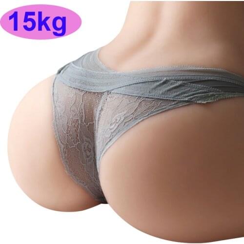 15KG Super Real Silicone Huge FAtty Ass Real Skin Sex Doll Artifical Vagina Pussy Male Masturbator Sex Toy For Big Ass Sex Dolls