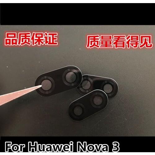 New For Huawei Nova 3 Rear Back Main Camera Glass Lens Cover Replacement Free shipping + Tracking number