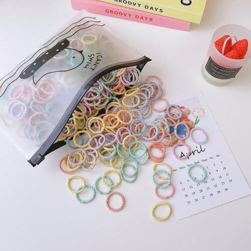 1 Set Girl Hair Ring Children Ponytail Elastic rubber band hair band Hair Accessories girl Headband Scrunchie Headdress Set