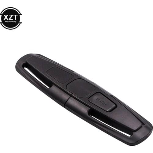 1pcs Black Car Baby Safety Seat Clip Fixed Lock Buckle Safe Belt Strap Latch Harness Chest Child Toddler Clamp 2019