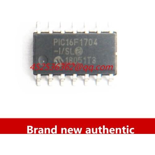 10pcs PIC16F1704 PIC16F1704-I/SL Sop14 1 PIC16F1704-I/SL new genuine