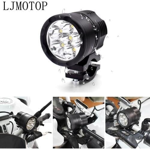 60W LED Motorcycle Headlight Fog Spot Head Lamp Spotlight Motorbike Bulb For Honda CBR954RR CB1000R CBR1000RR CBR1100XX ST1300