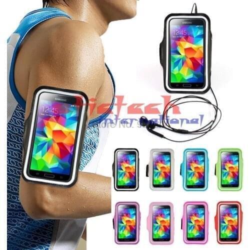 By dhl or ems 200pcs Sports Running Arm Band Holder Pouch Belt Cover Leather Case For LG G2 For Google Nexus 5 For Samsung A5