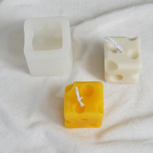 Handmade Candle Mold 3d Aromatherapy Candle Silicone Mold Soap Model Soy Wax Silicone Mould Cylinder DIY Candle Making Supplies