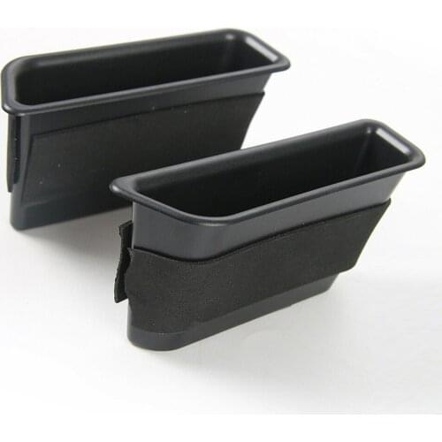 2pcs Inner Side Door Handle Storage Box Cover For Ford Mustang 2015+ Accessories