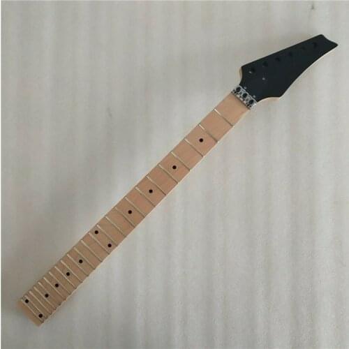 Maple 24 frets electric guitar neck part maple fingerboard locking nut guitar neck Replacement