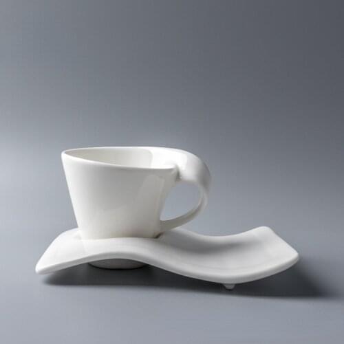 Art coffee cup and saucer hotel creative 165ml Italian coffee cup ceramic cup cold cups japanese cup fall mug mug