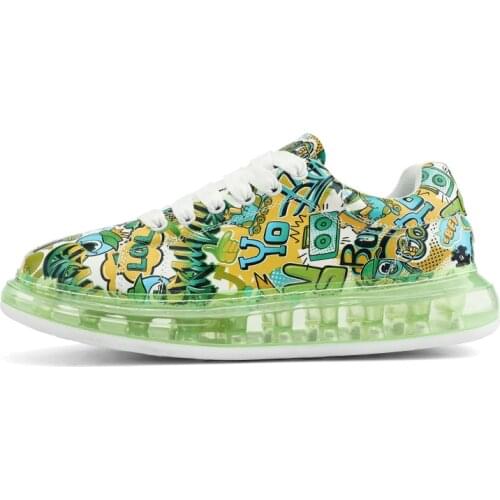 Classic H2-2020 Skateboarding Shoes White Green Originals Shoes Fashion Outdoor Lovers Unisex Big Size Men and Women Sneakers