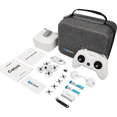 BETAFPV Cetus FPV Racing Drone RTF Kit Brushed Quadcopter VR02 FPV Goggles LiteRadio2 SE 2.4G Transmitter for Frsky D8 Protocol