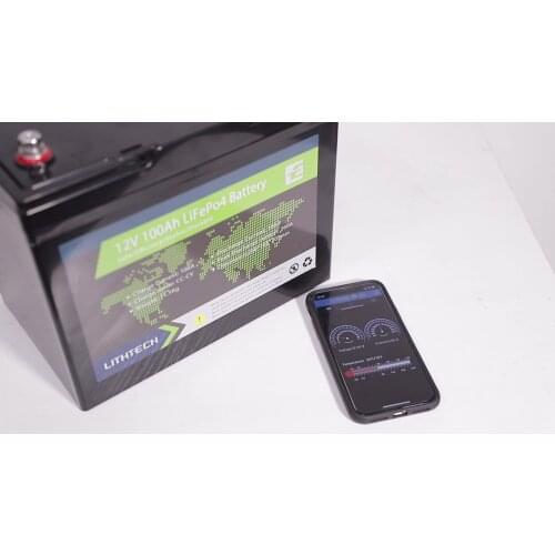 Lifepo4 Battery 12V Lithium Ion Price 100Ah 120Ah 150Ah 200Ah 250Ah Deep Cycle With BMS