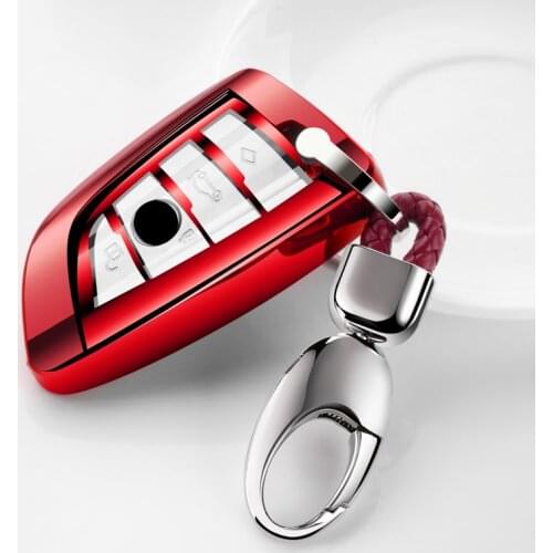 2019 New TPU Soft Car Key Case Full Cover For BMW X1 X3 X5 X6 Series 1 2 5 7 F15 F16 E53 E70 E39 F10 F30 G30 Protect Accessories