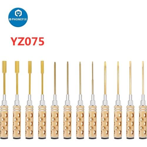 Hex Screwdriver Set Repair Kit High-speed Steel Driver for RC Crawler Car Boat Drone Quadcopter Model Cell Phone Repair