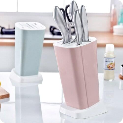 Knife Holder Kitchen Knife Rack Household Multofunction Insert Knife Rack Nordic Simple Storage Rack Knife Shelf