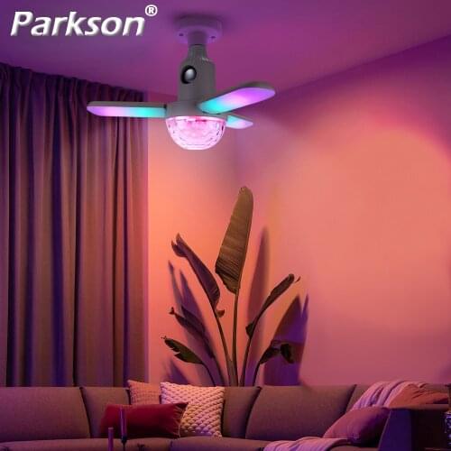 RGB LED Night Light E27 85-265V Bluetooth Music Table Lamp For Home Decor Party Holiday Indoor Lighting Badroom Living Room