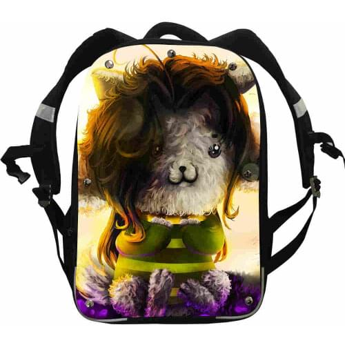 Undertale FNAF Sans UT Anime Backpacks Dog Zomebie Boys Girls Teenager School Bags Mochila Box Lunch Pencil Case