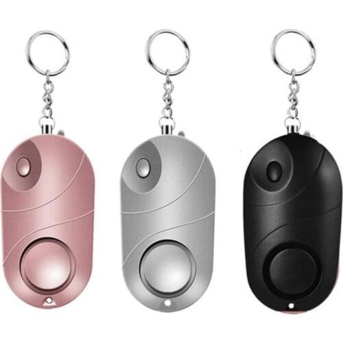 Self Defense Alarm 130dB Sound Personal Safety Protecting Alert Scream Loud Keychain Emergency Alarm For Women Kids Girl