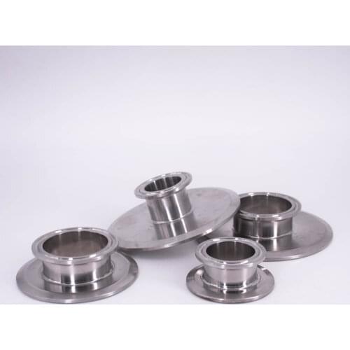 1.5" 2" 2.5" 3" 3.5" 4" Tri Clamp Reducer Short Flange OD End Cap Reducing SUS 304 Stainless Steel Sanitary Home Brew Beer