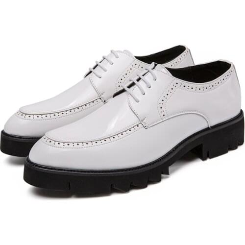 Mens Oxford dress shoes mens leather business suit shoes wedding party formal Italian casual shoes zapatillas hombre zapatos44