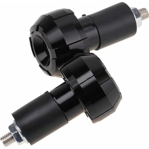 7/8" 22mm Universal Motorcycle Handlebar Ends Grips Weights Anti Vibration Plug Slider Motocross For Honda Yamaha R3 R6 Z800