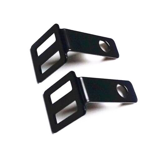 Universal Motorcyle Rear Turn Signal Relocater Holder Seat Mount Bracket Bobber For Triumph Bonneville Thruxton Black