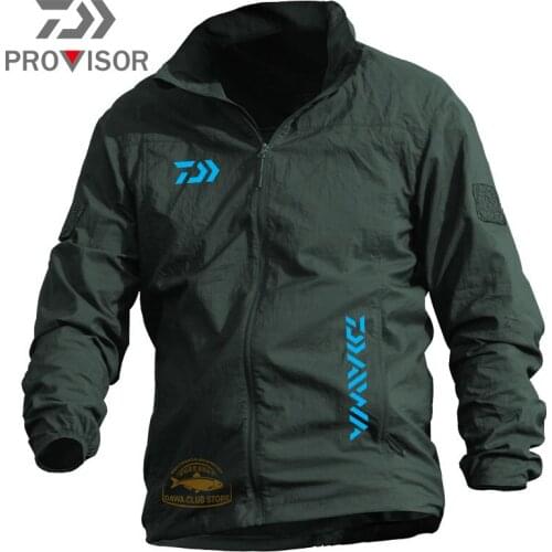 Daiwa Fishing Breathable Fishing Clothing Waterproof Fishing Shirts Long Sleeve Fishing Jacket Quick Drying Fishing Clothes