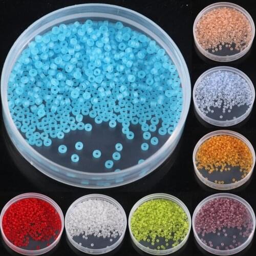 2mm Macaroon Matte Glass SeedBead Miyuki Delica Beads High Quality Bugle Tube For DIY Craft Jewelry Bracelet Garment Accessories