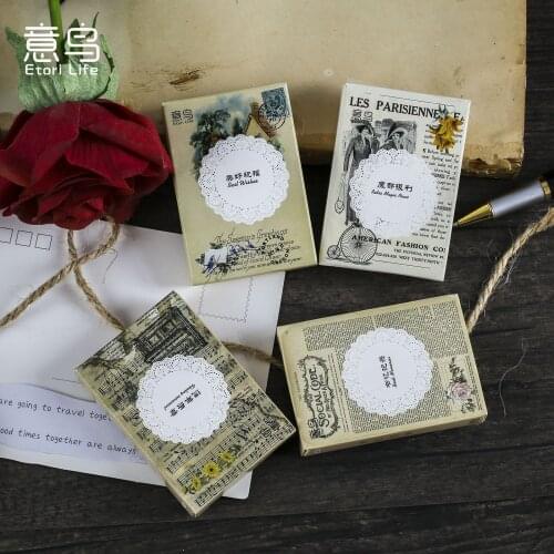 20setss/1lot Kawaii Stationery Stickers Retro treasure series Decorative Mobile Stickers Scrapbooking DIY Craft Stickers