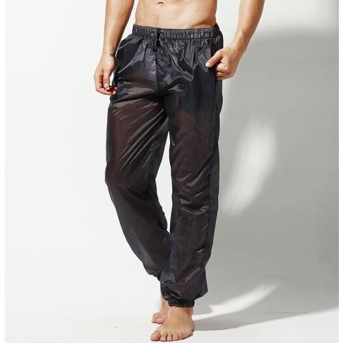 2019 brand DESMIIT beach trousers sexy ultra-thin quick-dry beach shorts summer casual trousers for men