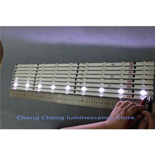 50pcs x 32inch LED Backlight Lamp Strip for SamSung 32 '' TV UA32F4088AR 2013SVS32H D2GE-320SC0 9-leds 650mm 3 orders