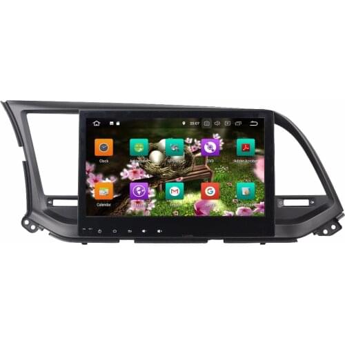 10.1" 2 Din Android 9.0 Car Multimedia Player For Hyundai Elantra 2016 Car Radio Without DVD Car Audio 8 Core Car Stereo DSP