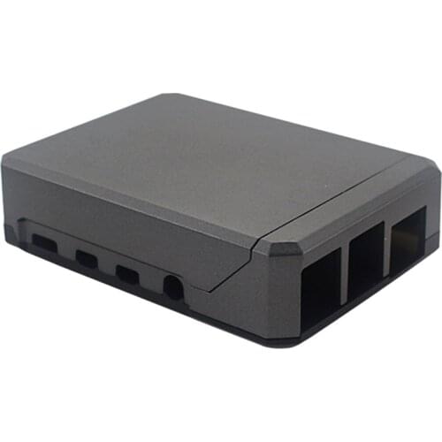 For Argon NEO for Raspberry Pi 4 Case Aluminum Metal Shell Sliding netic Cover Pive Cooling Silicon Heat Sink