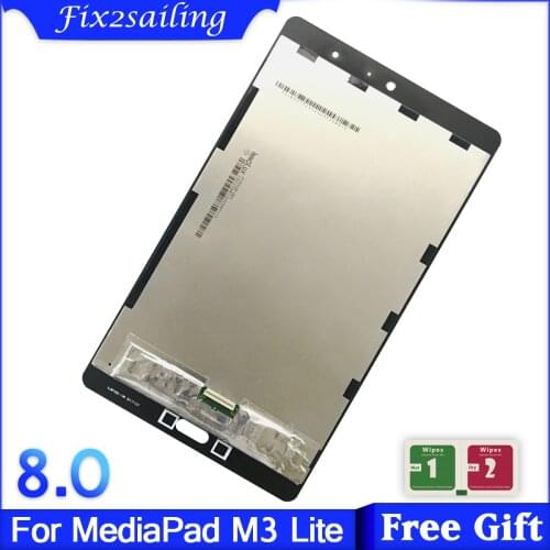 For Huawei M3 Lite 8 8.0 inch CPN-W09 CPN-AL00 CPN-L09 LCD Display + Touch Screen Digitizer Assembly For Mediapad M3Lite 8 lcd