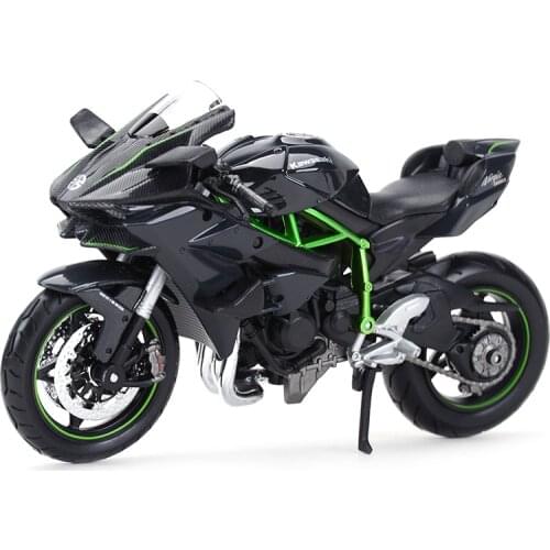 Maisto 1:12 Kawasaki Ninja H2 R Black Die Cast Vehicles Collectible Hobbies Motorcycle Model Toys