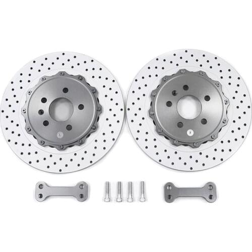 A4 B8 350*12mm rear wheel modification big brake disc kit dog bone model