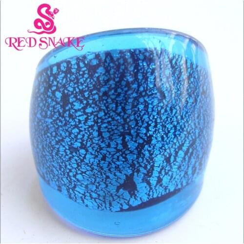 RED SNAKE Brand Fashion Ring Handmade Murano Glass Multifarious Rings RSMG0000#216
