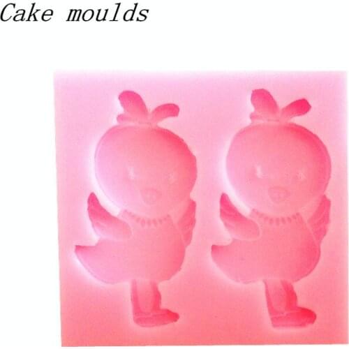 Wholesale Silicone mold K169 Mini chick shape Clay mold Fondant cake mold Decoration mold