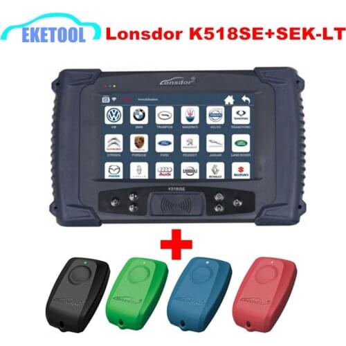 New Arrivals Lonsdor K518ISE Auto Key Programmer +SKE-LT Smart Key Emulator 4 IN 1 Powerful Function For All Makes