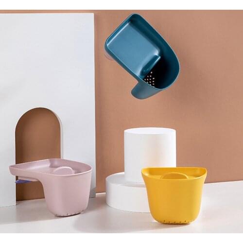 Dish Cloth Sponge Storage Sink Holder Basket Household Kitchen Chopsticks Bowl Drain Shelf Bathroom Soap Organizer