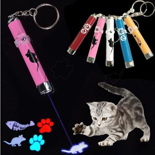 LED Laser Pet Cat Toy 5MW Red Dot Laser Light Toy Laser Sight 530Nm 405Nm 650Nm Pointer Laser Pen Interactive Toy with Cat