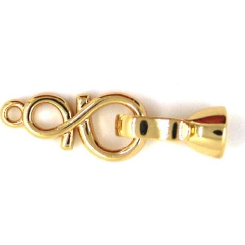 DIY For Woman Pearls Necklace Bracelet Jewelry Making Connection Handmade 925 Silver Plating Clasp Accessories