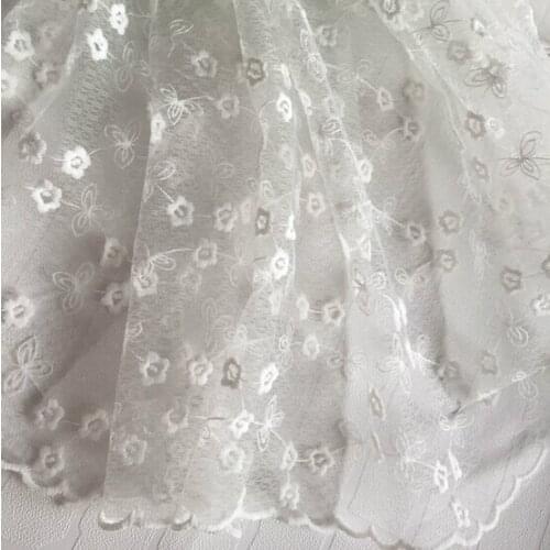 2016 African Cord Lace Fabric African Swiss Voile Lace High Quality Fashion French Tulle Lace Fabric For Wedding Lace 5yards/lot