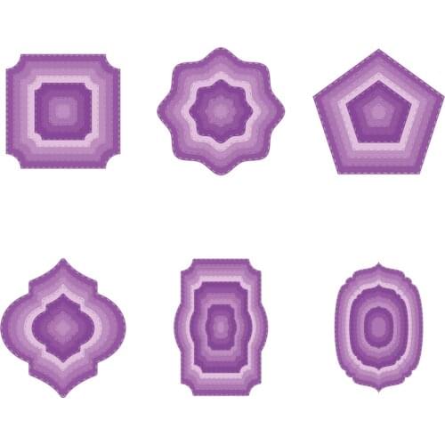 2021 AliliArts Metal Cutting Dies frame set diy Scrapbooking Photo Album Decorative Embossing PaperCard Crafts Die