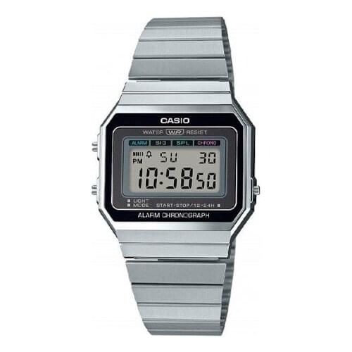 CASIO digital clock A700W-1A, casio Watch gold Watch men top brand luxury LED digital Waterproof Quartz men Watch Sports