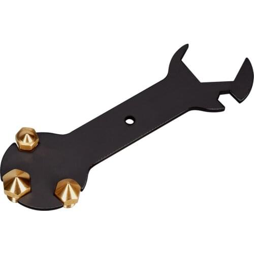 3D Printer Parts Nozzle Wrench 5 IN 1 Wrench Stay 5.7mm to 20.2mm Steel Spanner For E3D MK8 MK10 Nozzle tool 3D Printer Parts