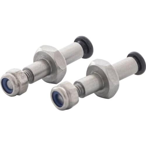 Rc Car Parts Metal Front Axle Losi 1/18 Mini-t 2.0 Stainless Steel Front Axle Cup Ca8703 Professional Accessories