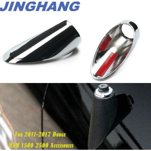 Chrome antenna modeling Cover trim for 2011-2017 Dodge RAM 1500 2500 Accessories