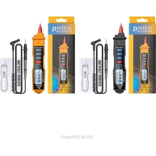 Digital Multimeter Non Contact Pen Type Meter 4000 Counts with AC/DC Voltage Resistance Capacitance Hz Tester Tool A3003 F04 21