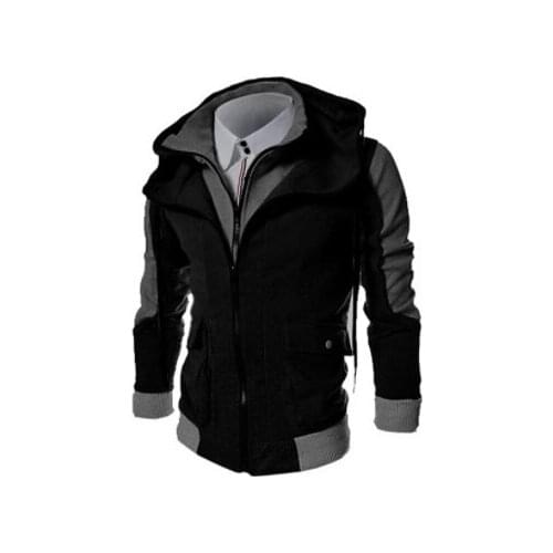 Mens Hoodie Zip Up Hoodie Color Block Hooded Daily Sports Going out Basic Hoodies Sweatshirts Long Sleeve