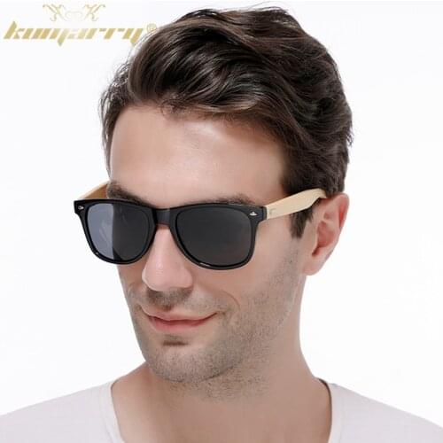 KUMARRY Square Sunglasses Men/Women Wooden Legs Vintage Brand Designer Sun Glasses For Outdoor gafas de sol hombre/mujer UV400