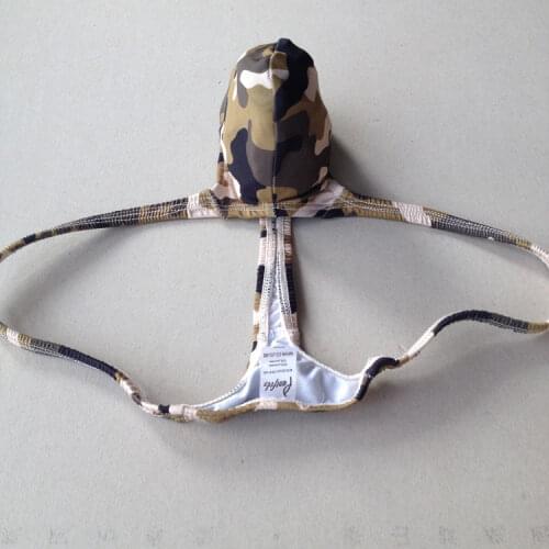 New Mens Underwear G-String Thong Contoured Penis Cock Pouch Bulge Bud Grape Smugglers Camo